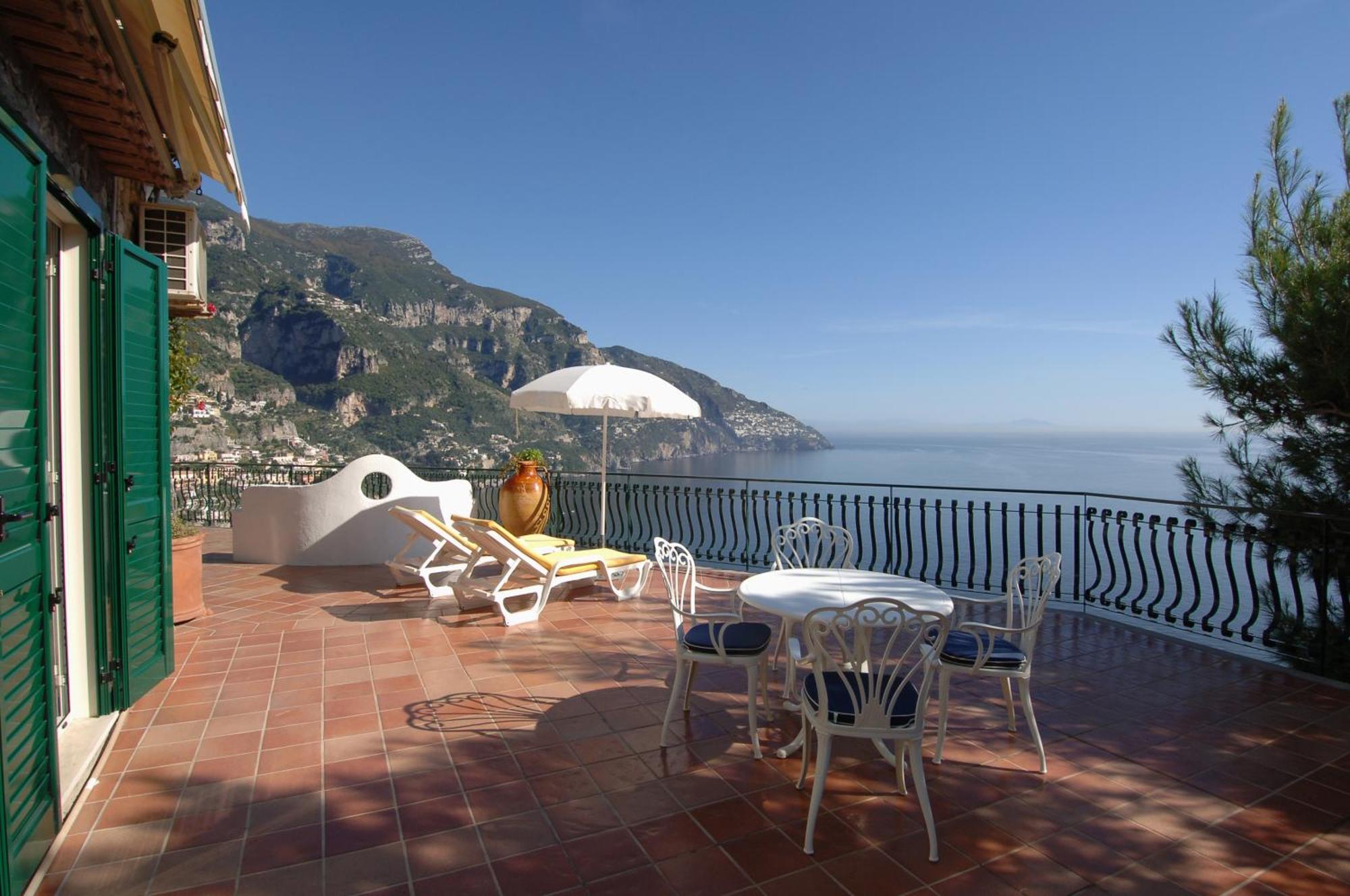 Luxury Villas Positano Bagian luar foto